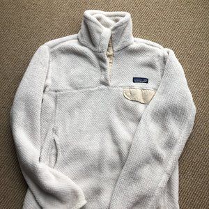 White Patagonia Pullover